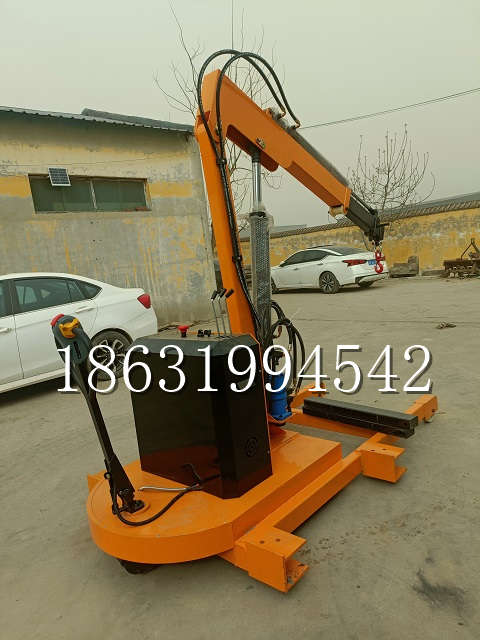 康平县自卸车厢随车吊 自制轮式四不像起重机 四驱平板吊 5吨 贵盛